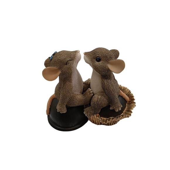 Charming Tails "Candy Kisses" Collectible Figurine By Fitz And Floyd Inc 84/108 - Picture 2 of 4